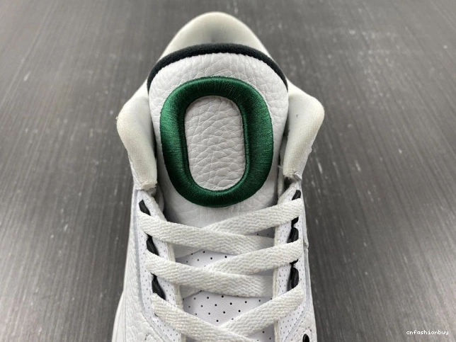 White Retro 3 Ducks Oregon 594282233 Jordan Pit Crew 0904